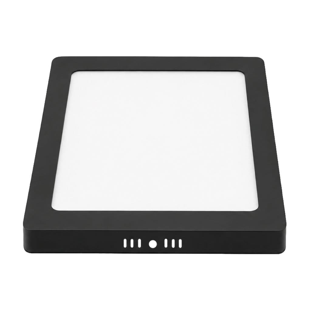 Con Base Black Plafon negro 24W frio cu