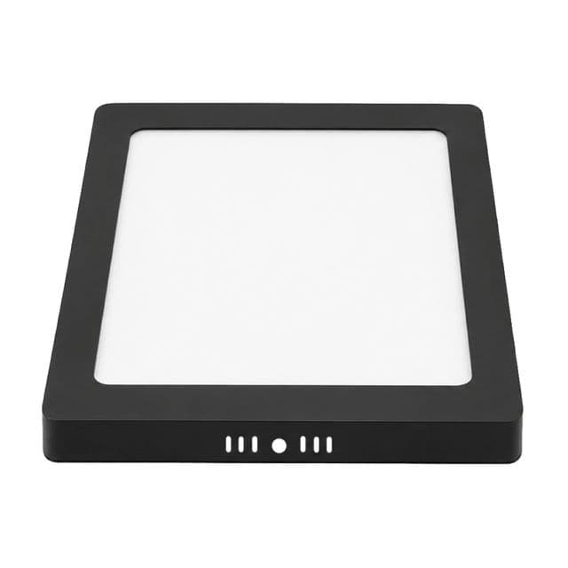 Con Base Black Plafon negro 24W frio cu